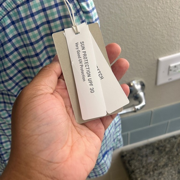 NWT XXL Tommy Bahama Rialto Riviera Check Swim Trunks Vacation Swim Summer - Picture 9 of 11